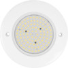 GloboStar POOLARTY ��������� ��������� ��� �����������/������� LED 8W 640lm 120� DC 12V ��������� IP68 ������ ����� 4500K Dimmable - 1m VDE Rubber ������� - �13 x �2cm - 3 ������ ������� - (61715)