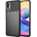 Hurtel Thunder Case Flexible Tough Rugged Cover TPU Case for Xiaomi Redmi Note 10 5G / Poco M3 Pro black 9145576219997 - (Thunder Case Xiaomi Redmi Note 10 5G / POCO M3 PRO 5G Black)