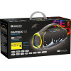 Defender Portable Bluetooth Speaker Beatbox 100 Black BT/FM/USB/TF/AUX/Light - (65113)