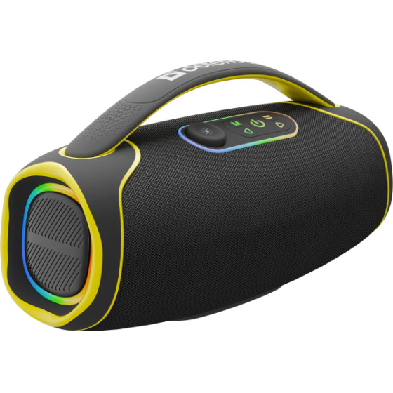 Defender Portable Bluetooth Speaker Beatbox 100 Black BT/FM/USB/TF/AUX/Light - (65113)