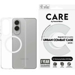 PanzerGlass Etui Care By Flagship Urban Combat White Qi Do Samsung Galaxy S25 Edge Przezroczysty - (CR37967)