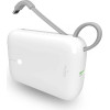 Puro Power Link 10 Plus 10000mAh Power Bank With Built-In USB-C Cable - White - (PUFCBB100C2USBCWHI)