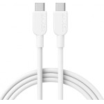 Anker USB-C To USB-C Cable 310, 240W, 0.9m, White - (A81D5H21)