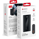FORCELL F-Energy P20K2 Energo Powerbank Pd QC3.0 3A 22,5W 20000 Mah black