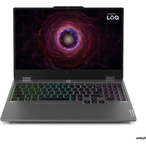 Lenovo Laptop Loq 15ARP9 R7-7435HS/16GB/512GB SSD/Nvidia Geforce Rtx 4050 6GB/Win 11 Home S/3Y Premium - (83JC002FGM)