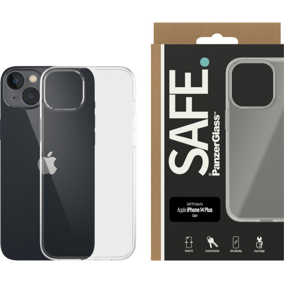 SAFE. By PanzerGlass Tpu Case Apple Iphone 14 Plus | Transparent - (SAFE-95156)