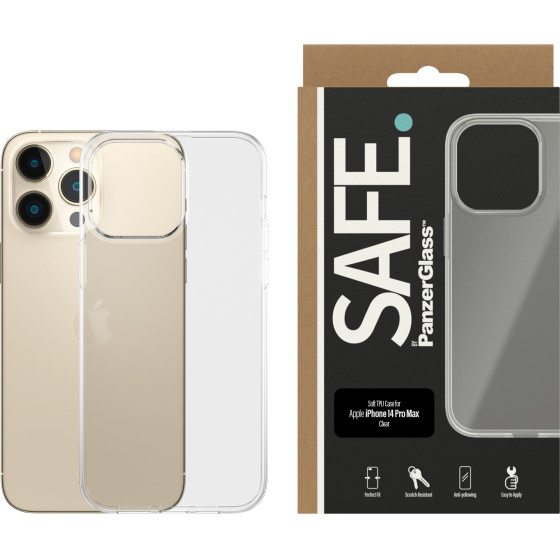 SAFE. By PanzerGlass Tpu Case Apple Iphone 14 Pro Max | Transparent - (SAFE-95157)