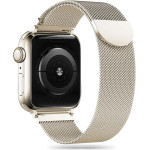 Tech-Protect Milaneseband For Apple Watch 4 / 5 / 6 / 7 / 8 / 9 / Se (38/40/41 mm) - Beige 9319456607260 - (24258-0)