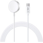 Tech-Protect Ultraboost Magnetic Inductive Charger With USB-C Connector For Apple Watch 1.2m - White 9490713932704 - (23075-0)
