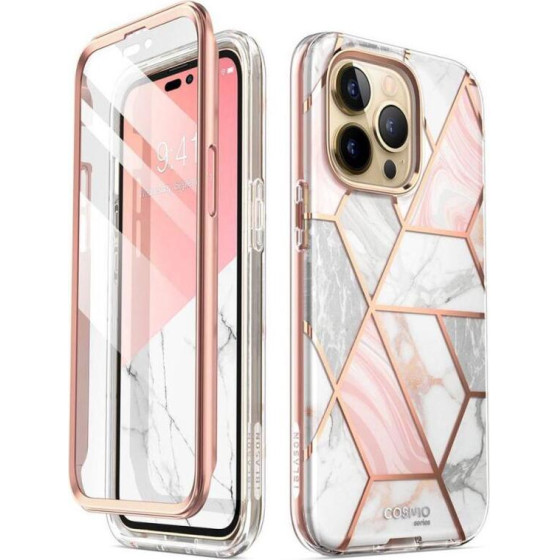 Supcase ���� Full Body Rugged Cosmo Apple Iphone 14 Pro Marble - (843439119161)