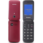 Panasonic ������� 2.4'' �� Microsd ����� 32GB, Bluetooth, ������, ������ �������� ��� ������� Sos - (KX-TU400EXR)