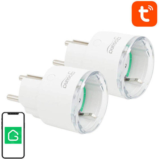 Gosund ������ ����� WiFi SP111, 3680W 16A, Tuya (2���) (�����) - (SP111-2)
