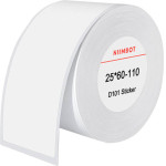 NIIMBOT ������������ �������� �������� 25x60mm, 110��� (�����) - (T25*60-110WHITE)