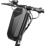 Wozinsky waterproof scooter handlebar bag 4l handlebar bag black 5907769300356 - (WSB2BK)