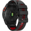 Tech-Protect IconBand Pro Strap for Garmin Fenix 3 / 5X / 3HR / 5X Plus / 6X / 6X Pro / 7X - Black/Red - (23993-0)