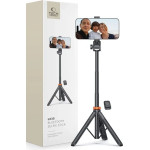 Tech-Protect L03S Bluetooth selfie stick with remote control, tripod up to 148cm and head 180 - black 9490713934463 - (23247-0)