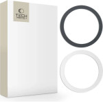Tech-Protect MagMat MagSafe magnetic ring universal - black / silver (2 pcs.) 9589046921544 - (20736-0)