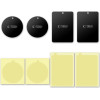 Tech-Protect MetalPlate magnetic plates for car holders - black (4 pcs.) 9589046924637 - (21690-0)