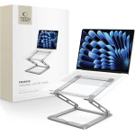 Tech-Protect ULS400 universal foldable stand for laptops up to 17 - gray 9589046919381 - (20222-0)