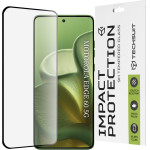 Techsuit - 111D Full Cover / Full Glue Glass / 3D Curved Screen - Motorola Edge 60 / Edge 60 Fusion - Black