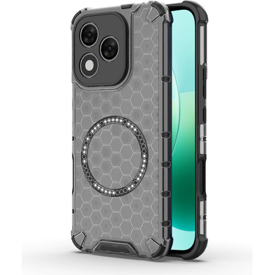 Techsuit - Honeycomb Shield Magsafe - Honor 400 Lite - Black