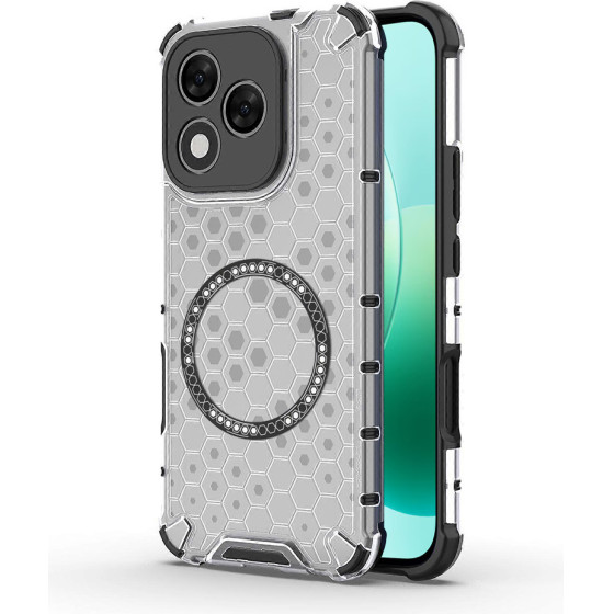 Techsuit - Honeycomb Shield Magsafe - Honor 400 Lite - White