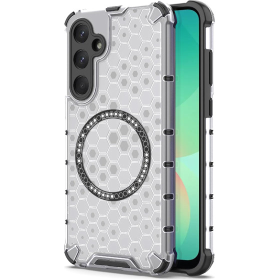 Techsuit - Honeycomb Shield Magsafe - Samsung Galaxy A26 5G - White