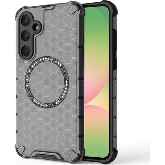 Techsuit - Honeycomb Shield Magsafe - Samsung Galaxy A56 5G - Black