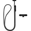 Techsuit - Rope Crossbody Strap - For Phones, Carabiner, Nylon Braided, Durable, Adjustable - Onyx Shadow - (RCS1-03)