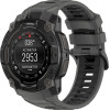 Techsuit - Watchband 22mm (W077) - Garmin Instinct 3 50mm/Instinct 3 50mm Solar - Gray