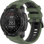 Techsuit - Watchband 22mm (W077) - Garmin Instinct 3 50mm/Instinct 3 50mm Solar - Green