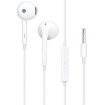OPPO Original Wire Earphones Jack 3,5 Mm With Microphone MH156 White bulk