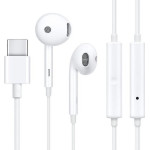 OPPO Original Wire Earphones Type C With Microphone MH147 White bulk