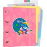 Disney Stitch - A4 Binder With Pages (4 rings, Elastic band) - (CBK0105)