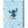 Disney Stitch - A4 Folder With Elastic Band + 30 Transparent Sleeves - (CFA403)