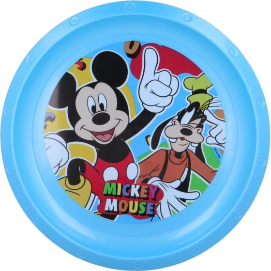 Mickey Mouse - Dessert Plate (blue) - (50112)