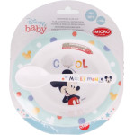 Mickey Mouse - Microwave Set (Bowl With spoon) (Cool) - (13078)