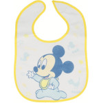 Mickey Mouse - Small Bib With Velcro (2 pcs) - (39891)