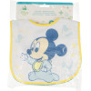 Mickey Mouse - Small Bib With Velcro (2 pcs) - (39891)