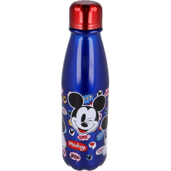 Mickey Mouse Minnie Mouse - 600 Ml Aluminum Bottle - (50140)