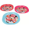 Minnie Mouse - Set Of 3 Picnic Plates - (14579)