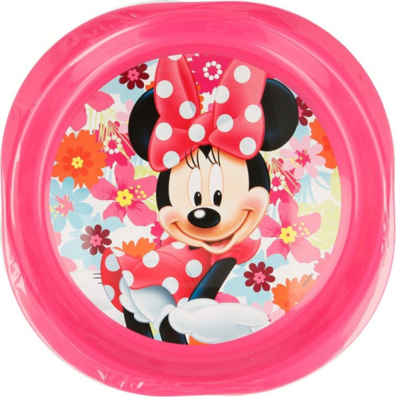 Minnie Mouse - Set Of 3 Picnic Plates - (14579)