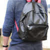 Spiderman - Eco Leather School Backpack (black) - (SACKMV01)