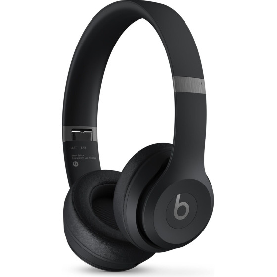 Apple Beats Solo 4 Bluetooth Wireless ON-Ear Headphones - Matte Black - (MUW23EE/A)