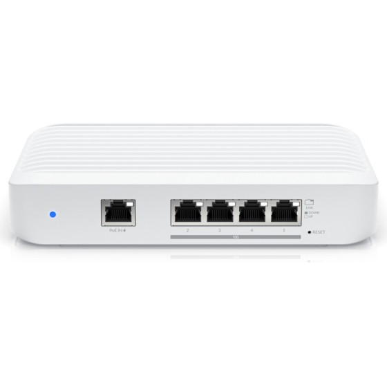 Ubiquiti USW-Flex-Xg | Switch | UniFi, 4x RJ45 10Gb/s, 1x RJ45 1000Mb/s PoE+ - (USW-FLEX-XG-EU)