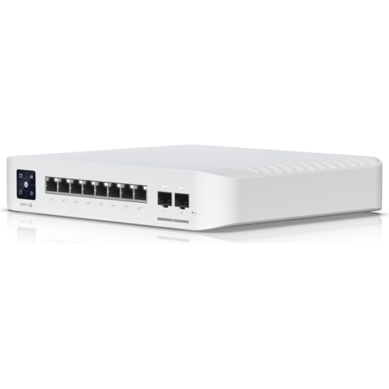 Ubiquiti USW-Pro-8-Poe | Switch | 8x RJ45 1000Mb/s, PoE++, SFP+ uplink, 120W - (USW-PRO-8-POE-EU)