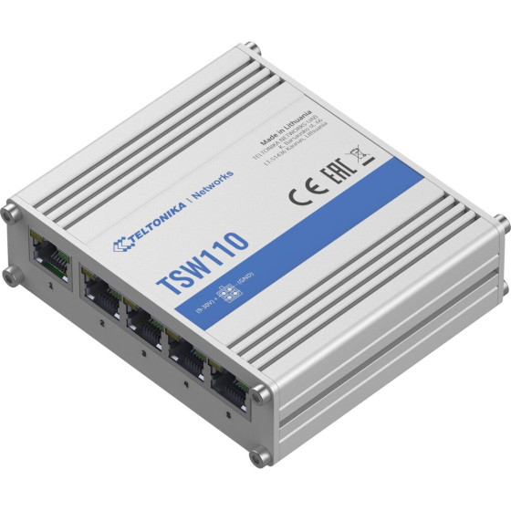 Switch | 5x RJ45 1000Mb/s, L2 - (TELTONIKA TSW110)