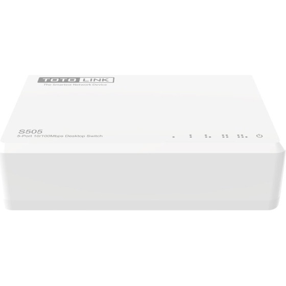 TotoLink | Switch | 5x RJ45 100Mb/s, Desktop - (S505-V5)