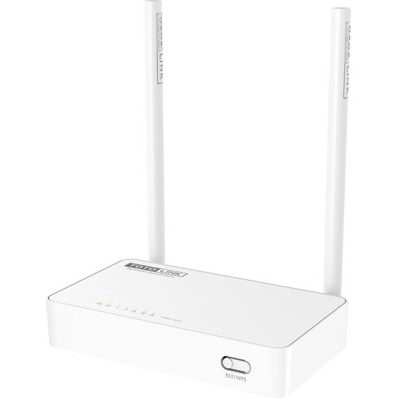 TotoLink | Wifi Router | 300Mb/s, 2,4GHz, 5x RJ45 100Mb/s, 2x 5dBi - (N350RT)