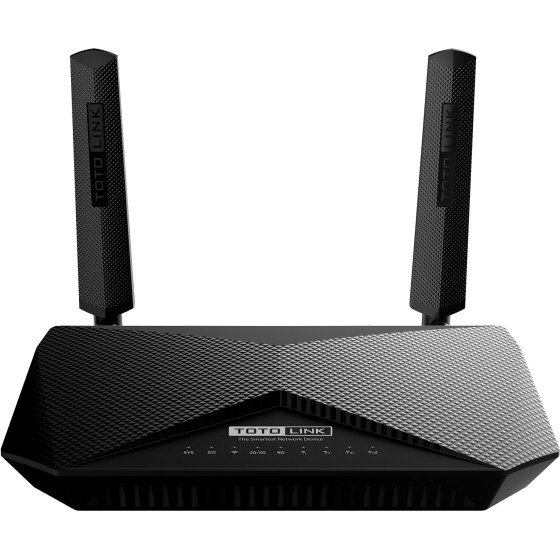 TotoLink | Wifi Router | AC1200 Dual Band, 4G LTE, 5x RJ45 100Mb/s, 1x Sim - (LR1200)